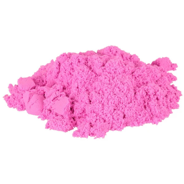 Kinetički pijesak ružičasti 1 kg - pješčanik gratis - Slika 4